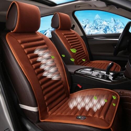 Cold Air Circulation Cushion Fan Ventilation Car Seat Cover For Land Rover Discovery 3/4 freelander 2 Sport Range Sport Evoque