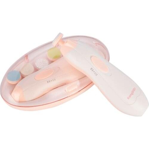 Baby Electric Nail File Files Toddler Fingernails Toes Care Infant Safe Trimmer