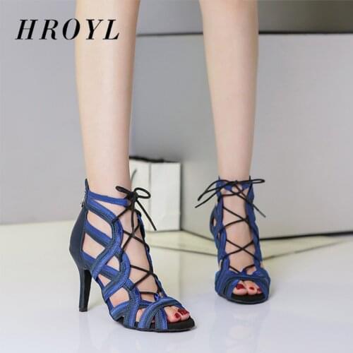 2020 New Top sexy women latin dance shoes for women pole strip high heels stain comfortable fashion ballroom dancing shoes suede