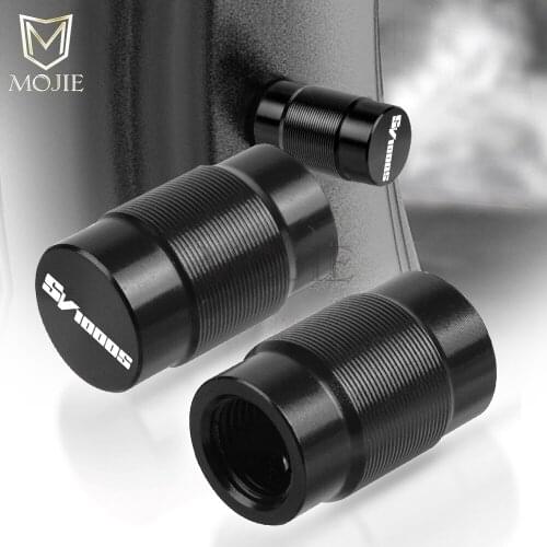 Motorcycle CNC Vehicle Wheel Tire Valve Air Port Stem Caps Covers Plug For Suzuki SV1000/S SV 1000 S 2003-2008 2004 2005 2006