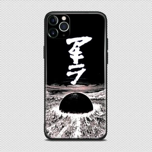 Akira Anime Manga Explosion Scene for iPhone SE 6 6s 7 8 Plus X XR XS 11 Pro Max Glass Soft Silicone Phone Case Cover Shell