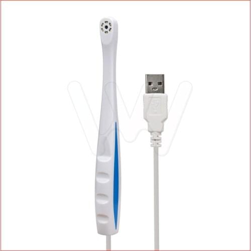 New 6LED Dental Intraoral light Digital Micro Camera Professional USB Micro-check Camera / Oral Dental Camera USB 2.0 White