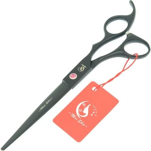 Meisha 7.0" Black Professional Big Hairdressing Cutting Scissors 6.5" Barber Shop Thinning Trimming Shear Salon Hair Tool A0136A