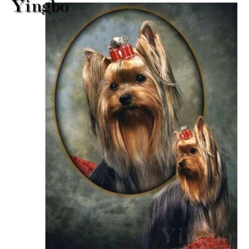 Full Drill Square round 5D DIY Diamond Painting Shih Tzu dog Diamond Embroidery Cross Stitch kits Rhinestone Mosaic Painting