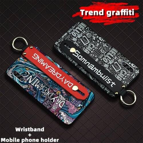 Silicone Lanyard Phone Case For Samsung Galaxy A90 5G/SM-A908/A9080 New TPU Back Cover New Arrival