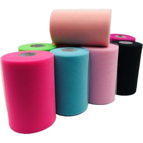 Tulle Roll 100 Yards 15cm Baby Shower TUTU Baby Show Wedding Decoration Organza DIY Tutu Skirt Crafts Birthday Party Supplies