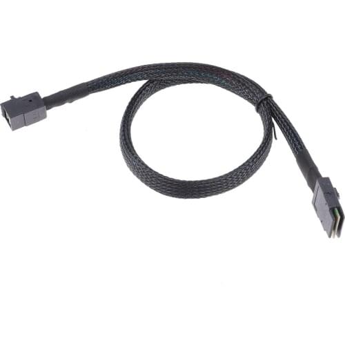 0.5M/1M Internal HD Mini SAS SFF-8643 to Mini SAS 36Pin SFF-8087 HD Server Storage Data Cable For Server Hard Disk Raid