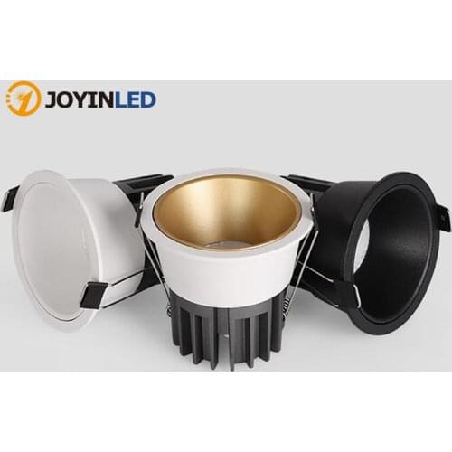 Recessed Dimmable LED Downlight COB 7W 10W 12W Warm White Nature White Cold White Recessed LED Lamp Spot Light