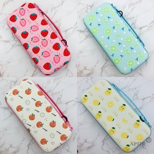 Fruit Series Storage Bag for Nintendo Switch Accessorries Protective Cover Shell Waterproof Box Portable Carrying Game Case