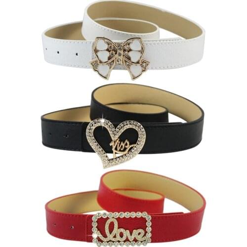 Panic Buying Dress Belts For Women Faux Leather Female Belts Waist Strap Luxury Black Ceinture Femme Jeans Women Love Waistband