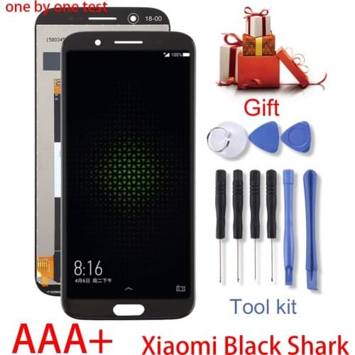 5.99'' AAA Quality LCD For Xiaomi Black Shark LCD Display Touch Screen Digitizer Assembly For Xiaomi BlackShark SKR-A0 LCD Tools