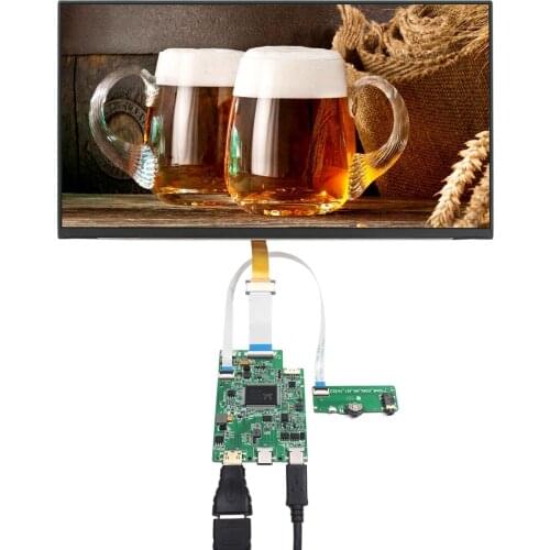 13.3" N133HCG-G52 1920X1080 13.3inch LCD Screen Brightness 500 nite eDP 30 pin LCD display with HD MI Type-C Controller Board