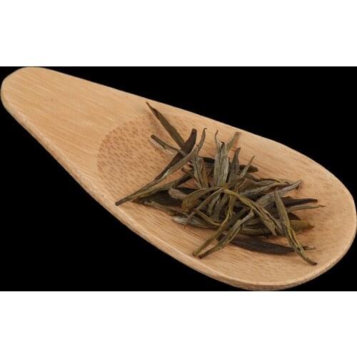 1PC Mini Bamboo Tea Scoops Kitchen Tool Melon Seed Shape Drop-shaped Handmade Kung Fu Tea Spoon Kitchen Spoons