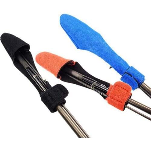 2pcs/set Fishing Rod Belt reel Accessories Tackle Pole Glove Clothes Protector+Tie Wrapping Band Strap rope combo platform