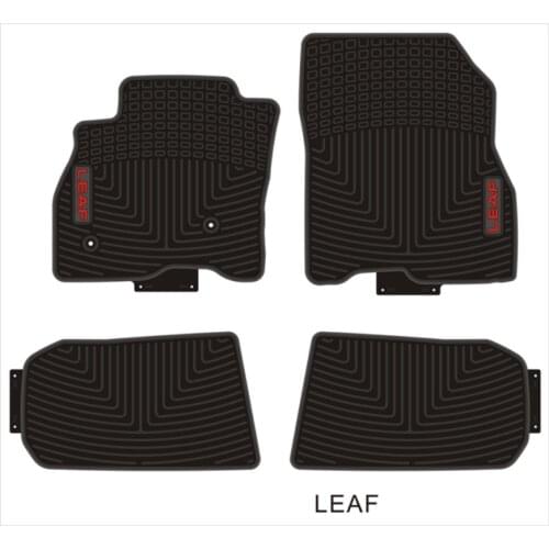 Car Floor Mats for Nissan X-TRAIL LEAF Custom No Odor Carpets Waterproof Rubber