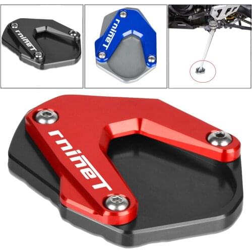 Side Stand Moto Kickstand Non-slip Plate Side Enlarge Extension Support Foot Pad Base For BMW R NINET NINE T 2014 2015 2016