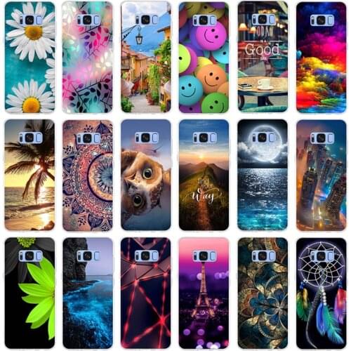 TPU Case For Samsung Galaxy S8 Cover Case 5.8" Soft Silicone Back Cover For Samsung Galaxy S8 G950F G950FD G950U Phone Bag Cases