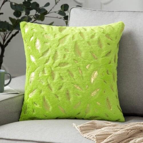 Decorative Cushion Cover Fur Feather Home Plush Pillow Case Decorative Throw Pillow Cover Seat Sofa Bed Decoration Pillowcases