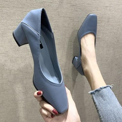 Inthetea Leather Pumps