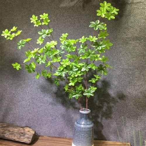 110cm Artificial Big Palm Tree Plants Indoor Plastic Leafy Flower Material Hotel Living Room Balcony Christmas Home Decor Props