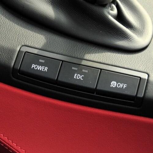 Button Cap Power EDC DSC Center Console Switch Unique Parts Portable Car Ornaments for BMW E90 E92 E93 M3 2005-2012