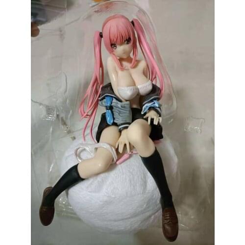 17cm Japanese Anime Creators Collection Saito Masatsugu MIYU Girl PVC Action Figure Toy Adult Collection Model Doll