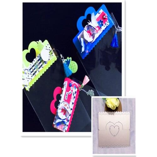 METAL CUTTING DIES cut 3D heart Wedding Greeting cards scrapbook PAPER CRAFT card album DIE cutter art cutter stencils