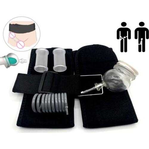 Men Enlargement Waist Leg Belt Physical Traction Penis Extender System Stretcher safe and effective stretching exercise sex toys