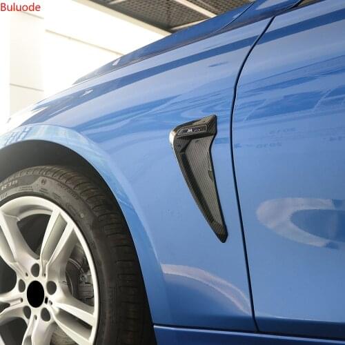 SRXTZM Car Side Fender Stickers And Decals Car Body Decorative For bmw e90 e60 f30 f10 f07 f34 x1 x3 x4 x5 e70 x6 M2 M3 M5 2