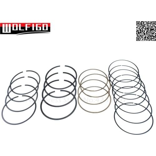WOLFIGO New Piston Rings 82.5mm STD For VW Jetta GTI Tiguan AUDI A3 TT SKODA 06H198151J,06J 198 151 B / C / E / F / P,06H198151C