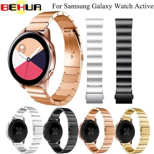 Stainless Steel Watch band Replacement Strap For Galaxy Watch 42mm Gear S2 smart watch For Samsung Galaxy Watch Active bracelet
