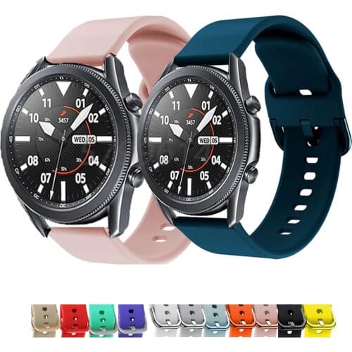 20mm 22mm Sport Watchband Strap for samsung galaxy watch 3 41mm Watch Band Belt for samsung galaxy watch 3 45mm Straps