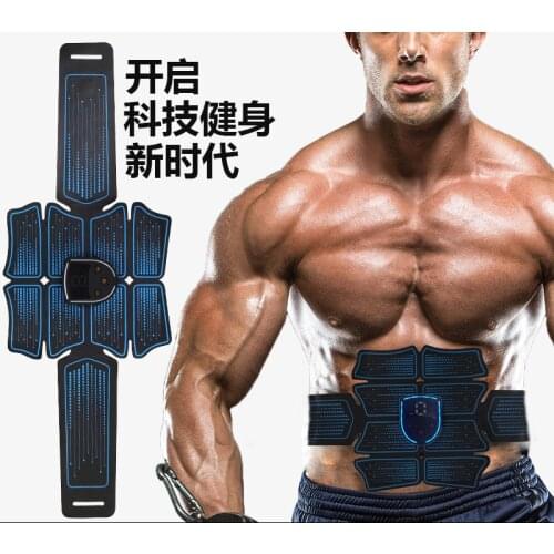 Abdominal Muscle Stimulator ABS Home Gym Vibration Fitness Massager Electroestimulador Muscular Trainer Toner Toning Belt Weist