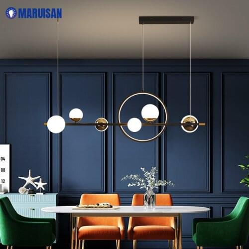 New Led Chandelier Light Fashion Lamp For Dining Table Living Room Modern Luminaire Decorations For Home