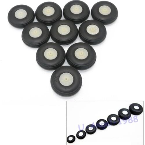 10pcs/lot High elastic rubber wheel for Rc Fixed-wing airplane(diameter 25/32/45/50/55/64/70/76MM ) can for DIY robot tires