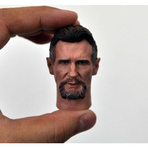 1/6 Scale Liam Nisson Head Models Sculpt for 12''Figures Bodies Toys Gifts New Version