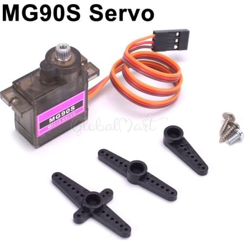 1Pcs SG90 / MG90S MG90 9G Mini Micro Servo For RC Planes Fixed wing Aircraft model telecontrol aircraft Parts Toy motors
