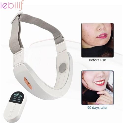 4 in 1 EMS Face Lifting Up V Shape Massager Heating Vibration Facial Skin Firm Photon Rejuvenation Acne Cleansing Beauty Machine
