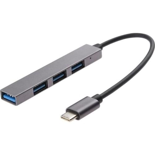 USB C HUB Type C to 4 USB 3.0 Adapter For Macbook Pro Mobile Phone Laptop