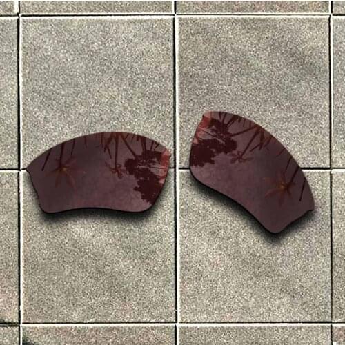 Bronze Brown Polarized Sunglasses Replacement Lens for-Oakley Half Jacket XLJ Frame 100% UV Protection Good Fitness