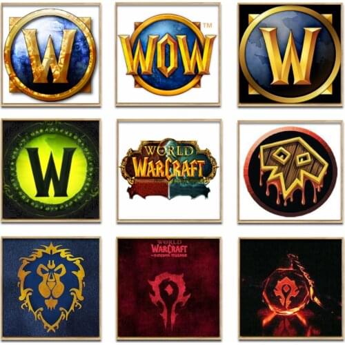World Of Warcraft Full Display Square Round DIY 3D Diamond Painting Kit Diamond Mosaic Rhinestone Picture For Living Decoration