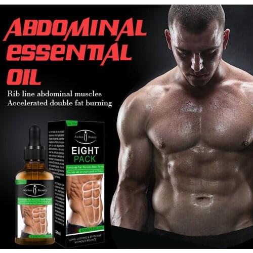 Abdominal Muscle Cream Essential Oil 30ML For Men Body Fat Reducing Gel Fat Burning Oil for Reducing Abdomen Weight Loss Product