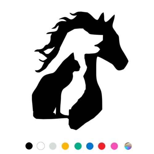 BUY 1 GET 1 FREE! Horse Life CowBoy Car Sticker JAYJOE Decals For Cars Auto Motorcycle Bumper Window Door Body Car Stickers