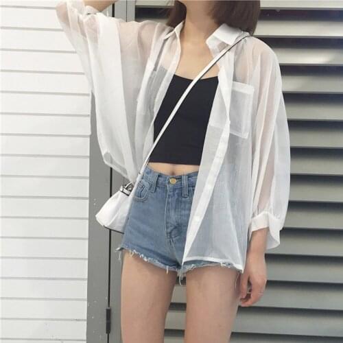 Women Casual Vintage Kimono Cardigan Ladies Summer Long Crochet Chiffon Kimono preto Loose Blouse Tops Thin Shirt