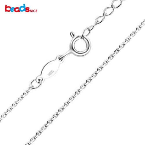 Beadsnice New Arrival 925 Sterling Silver Chain Necklace for Women Fashion Necklace Party gift Wholesale ID33700