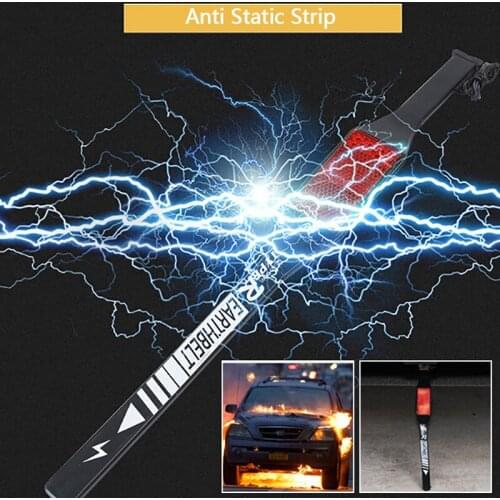 1PC Car Safe Anti Static Strip Earth Belt Ground Wire Strap Vehicle Safe Driving