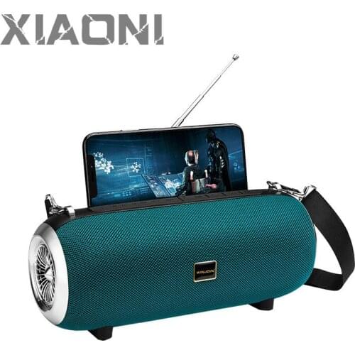 2020 speaker bluetooth wireless column outdoor portable tws subwoofer sport sound bar Music Player Waterproof with Phone Holder