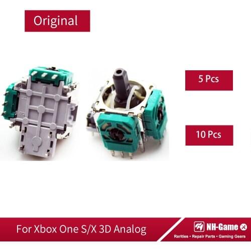 10pcs/lots 3D Analog Stick For Xbox One S/X Game Controller Sensor Module Rocker Joystick Potentiometer Thumbstick