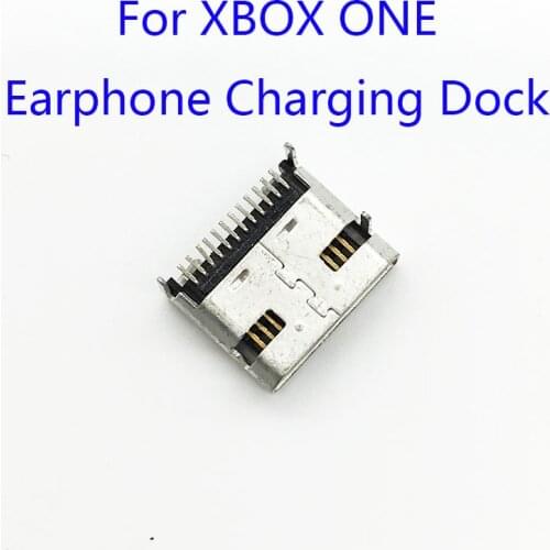 50PCS Earphone Charging Port Charger Connector Socket Replacement For Xbox One
