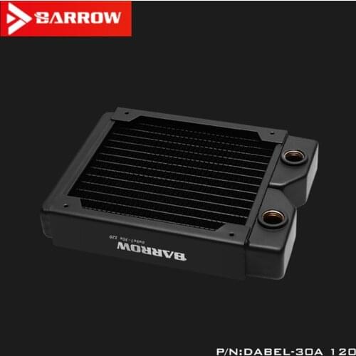 Barrow Dael-30a 120 copper radiator 30mm thickness 14 pieces flow channel suitable for 120mm fan Dabel-30a 120